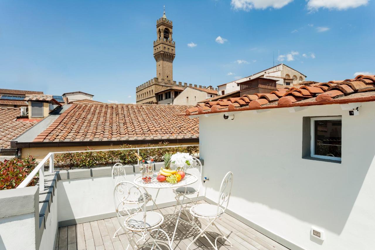 "Palazzo Signoria" Luxury Loft/Apt With Panoramic Terrace Florença Exterior foto