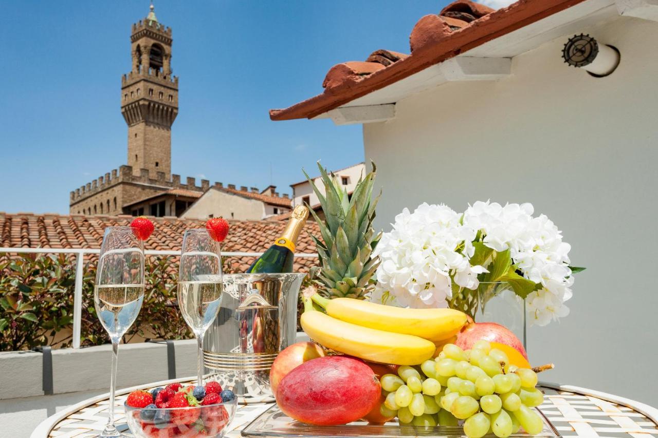 "Palazzo Signoria" Luxury Loft/Apt With Panoramic Terrace Florença Exterior foto